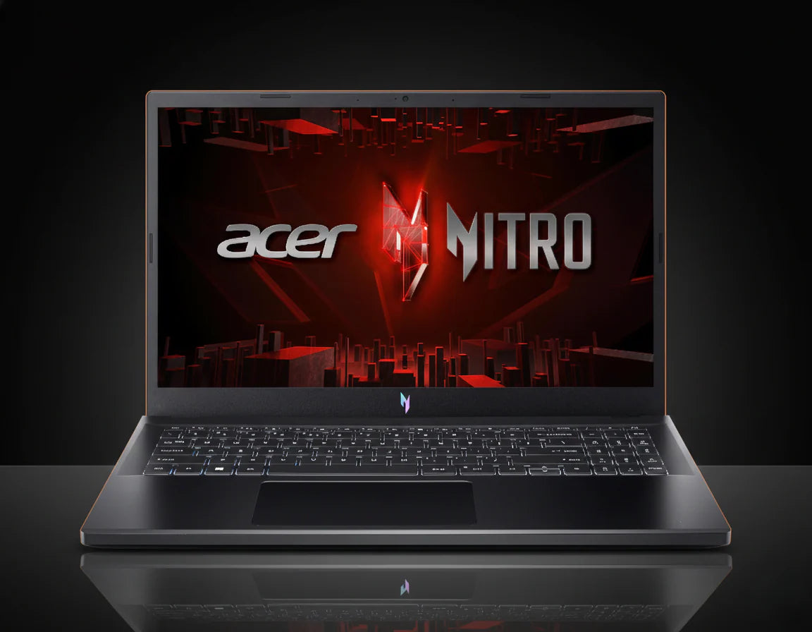 لابتوب Acer Nitro V15 للألعاب بشاشة 15.6 بوصة 144Hz ومعالج Intel Core i7-13620H وذاكرة 16GB وتخزين 512GB SSD وكرت شاشة RTX 3050
