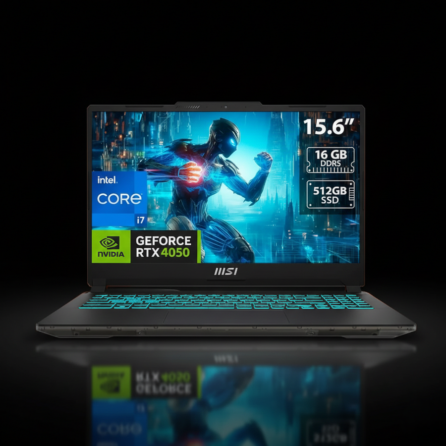 MSI Cyborg 15 / i7-13620H *16GB RAM *512GB *RTX4050