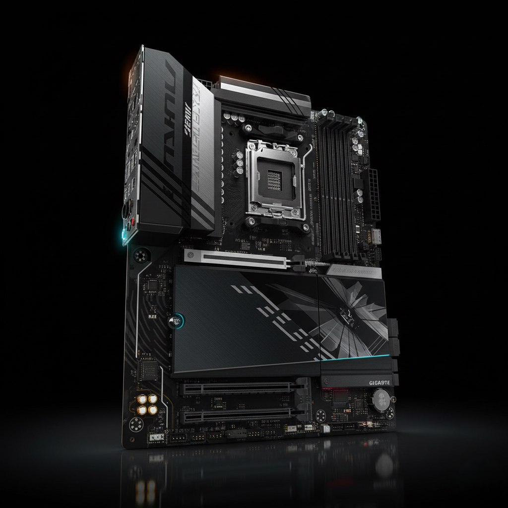 Gigabyte B850 AORUS ELITE WIFI7 Motherboard – AM5 – DDR5 – 2.5GbE LAN – Bluetooth – ATX