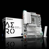 لوحة أم Gigabyte Z890 AERO G – منفذي 2.5GbE – دعم 5 منافذ M.2 – Thunderbolt 4 – DDR5 – مقبس LGA1851 – بحجم ATX