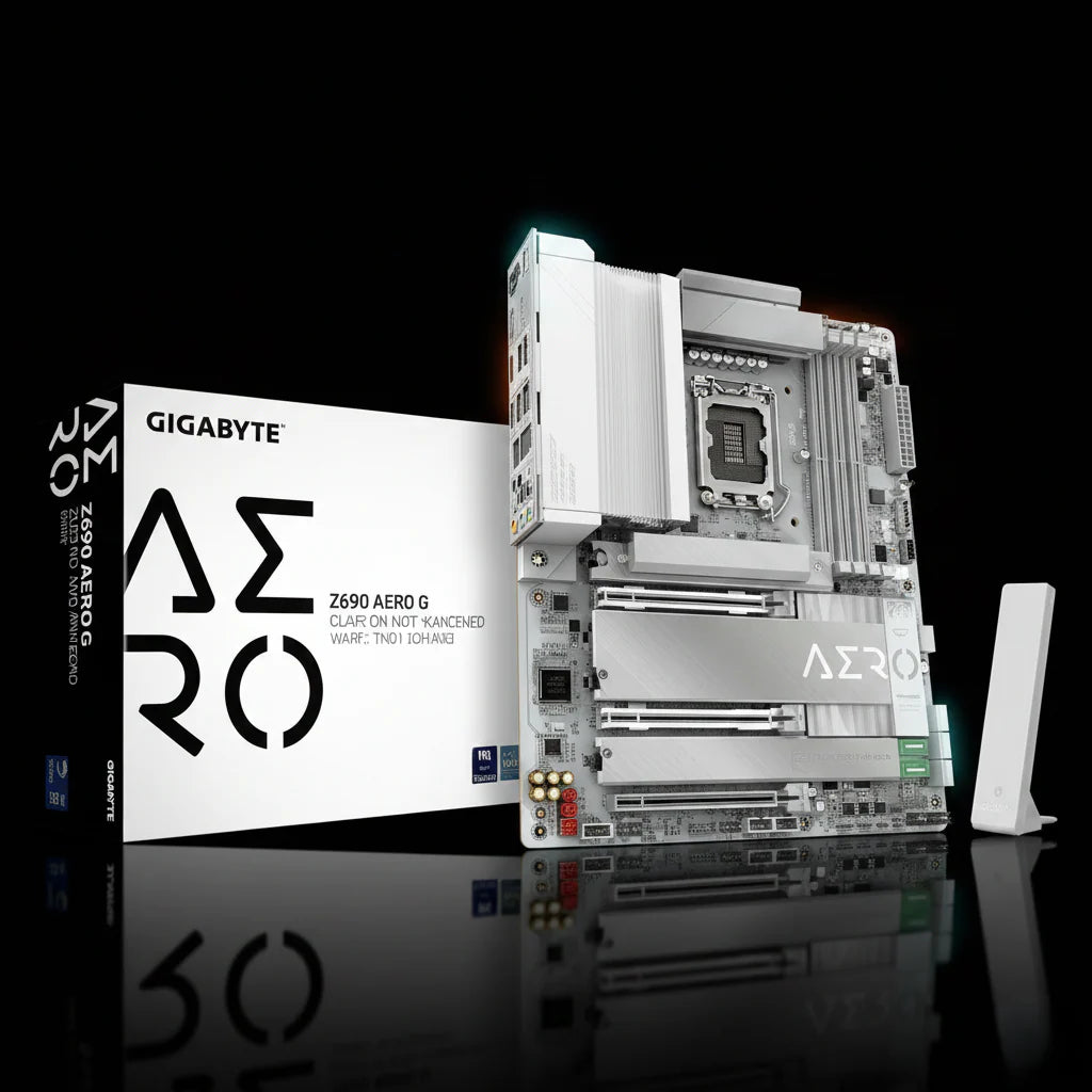 Gigabyte Z890 AERO G Motherboard – Dual 2.5GbE LAN – 5x M.2 – Thunderbolt 4 – DDR5 – LGA 1851 – ATX