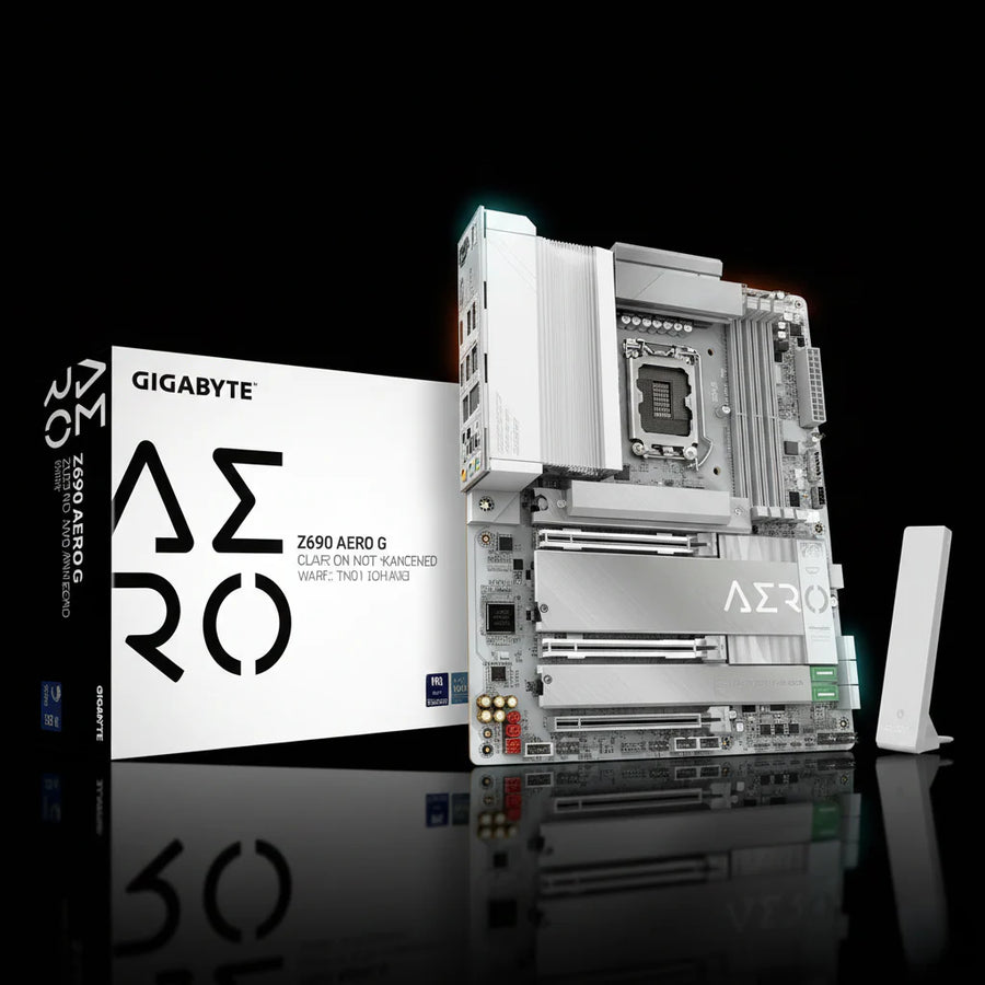 لوحة أم Gigabyte Z890 AERO G – منفذي 2.5GbE – دعم 5 منافذ M.2 – Thunderbolt 4 – DDR5 – مقبس LGA1851 – بحجم ATX