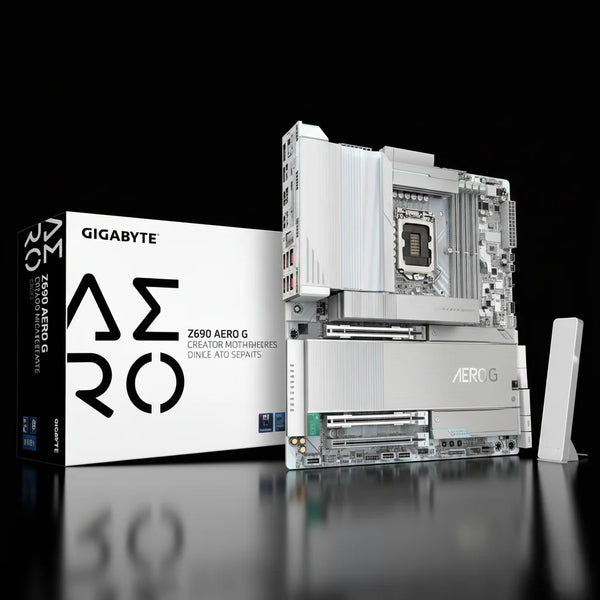 لوحة أم Gigabyte Z890 AERO D – دعم DDR5 – منفذي 10Gb LAN – WiFi 7 – مقبس LGA1851 – بحجم ATX