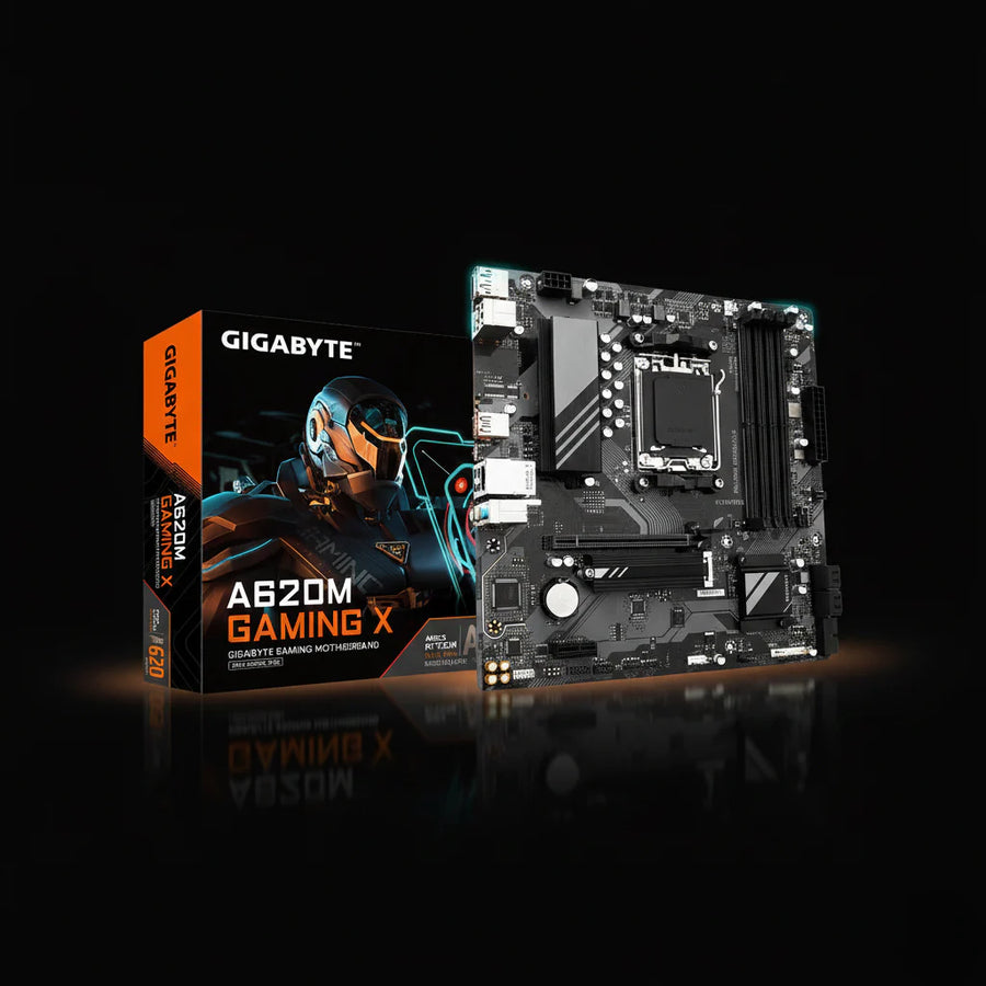 لوحة أم GIGABYTE A620M Gaming X DDR5 mATX بمقبس AM5