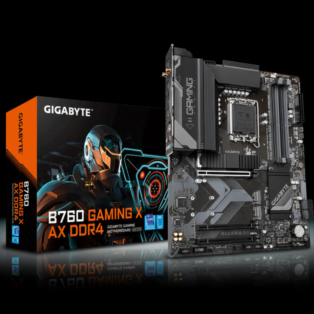 GIGABYTE B760 Gaming X DDR4 لوحة أم ATX تدعم معالجات Intel بمقبس LGA1700
