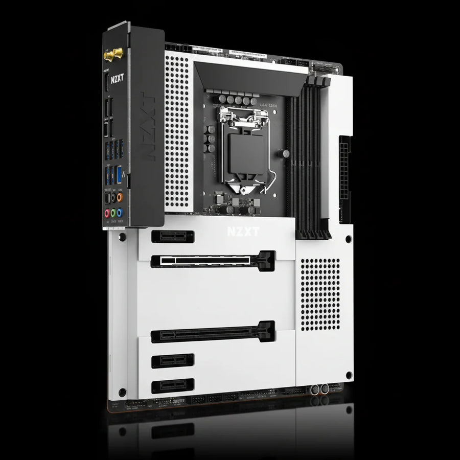 لوحة أم NZXT N7 Z590 – مقبس LGA1200 – دعم DDR4 – PCIe 4.0 – بحجم ATX – أبيض