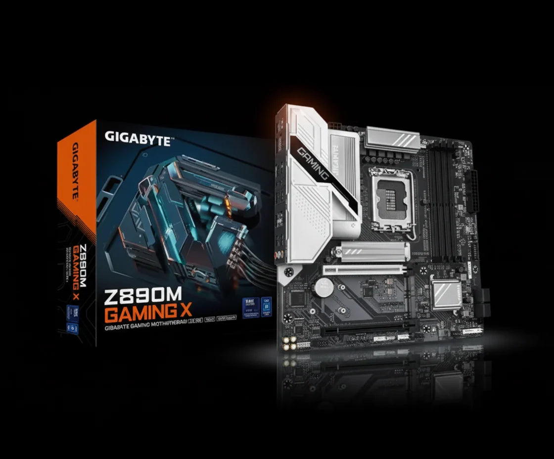 Gigabyte Z890M GAMING X Motherboard – LGA1851 – DDR5 – 2.5GbE LAN – Micro-ATX