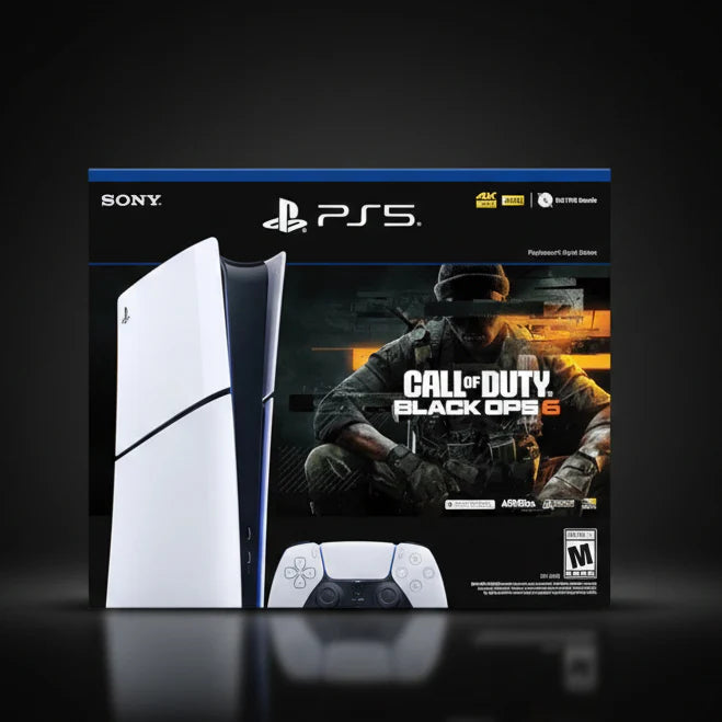 PlayStation 5 Slim النسخة الرقمية مع لعبة Call of Duty: Black Ops 6
