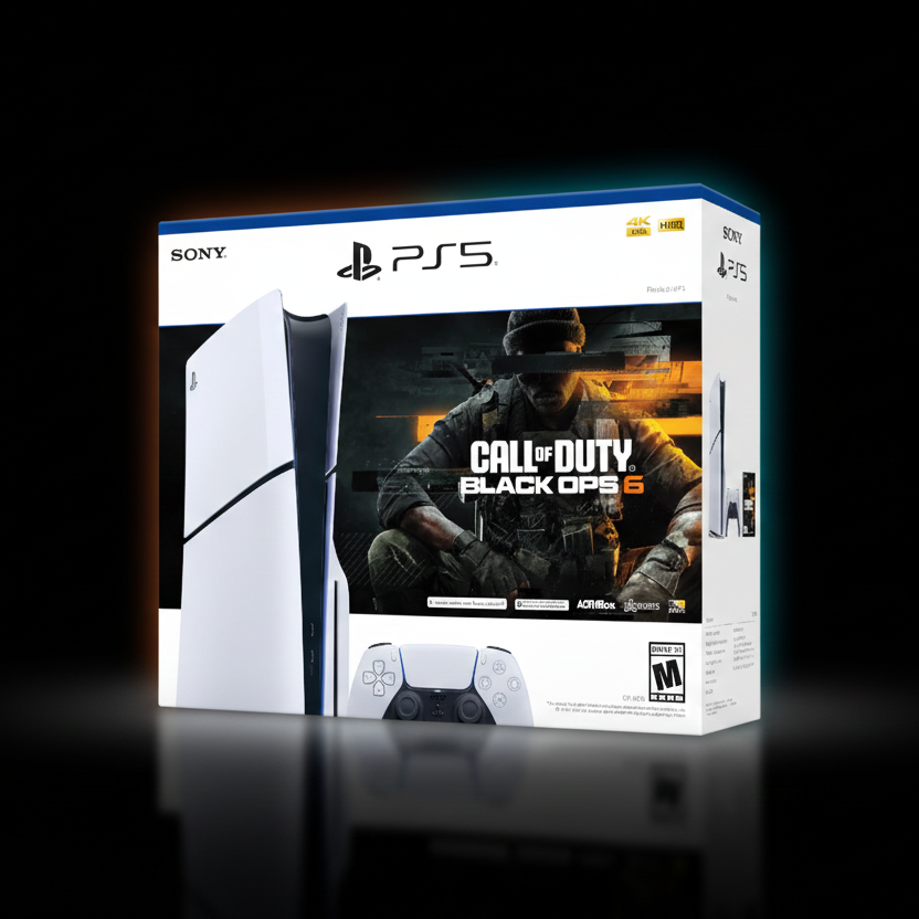 Sony PlayStation 5 Slim Blu-ray Edition Console – Call of Duty: Black Ops 6 Bundle