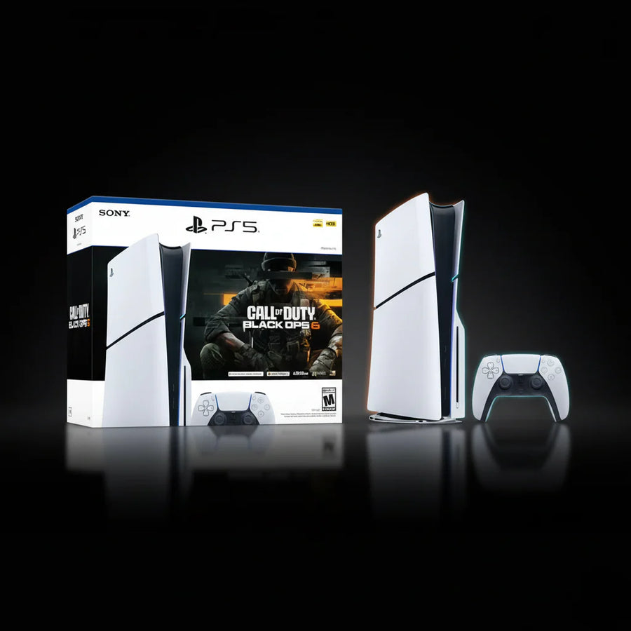 PlayStation 5 Slim نسخة الأقراص مع لعبة Call of Duty: Black Ops 6