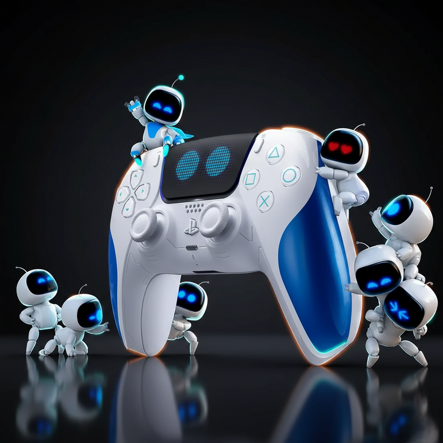 يد تحكم DualSense اللاسلكية – إصدار ASTRO BOT – لجهاز PS5