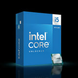 معالج Intel Core i5-14600K إصدار Tray بعدد 14 نواة و20 خيط معالجة بتردد يصل إلى 5.3 جيجاهرتز – طاقة قصوى 181 واط – مقبس LGA1700 – معامل ضرب مفتوح – مزود برسوميات Intel UHD 770