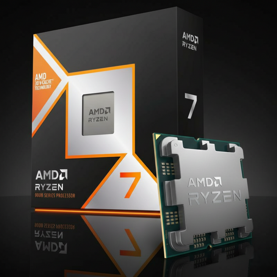 AMD Ryzen 7 9700X 8-Core 16-Thread Processor (Up to 5.5GHz, Zen 5, AM5)
