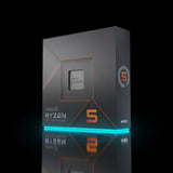 معالج AMD Ryzen 5 7600X بعدد 6 أنوية و12 خيط معالجة بتردد يصل إلى 5.3 جيجاهرتز – معمارية Zen 4 – مقبس AM5