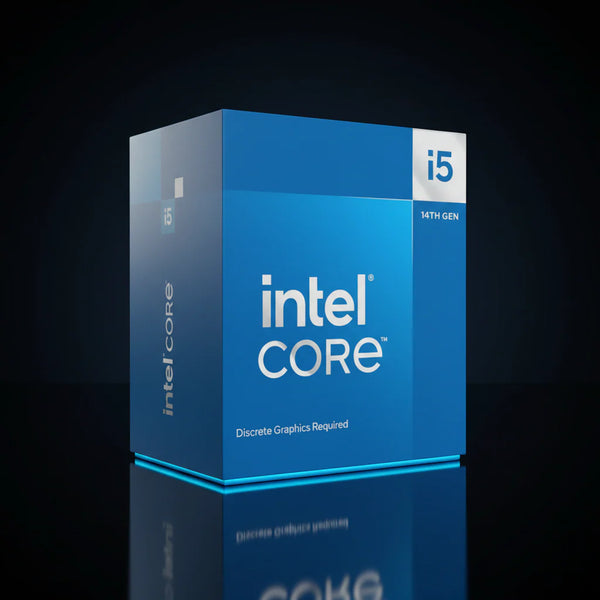 معالج Intel Core i5-14400F بعدد 10 أنوية و16 خيط معالجة بتردد يصل إلى 4.7 جيجاهرتز – نسخة Tray بدون مروحة وبدون كرت شاشة مدمج – مقبس LGA1700