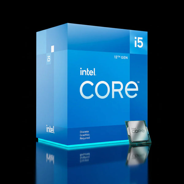 معالج Intel Core i5-12400F بعدد 6 أنوية و12 خيط معالجة بتردد يصل إلى 4.4 جيجاهرتز – نسخة Tray بدون مروحة وبدون كرت شاشة مدمج – مقبس LGA1700