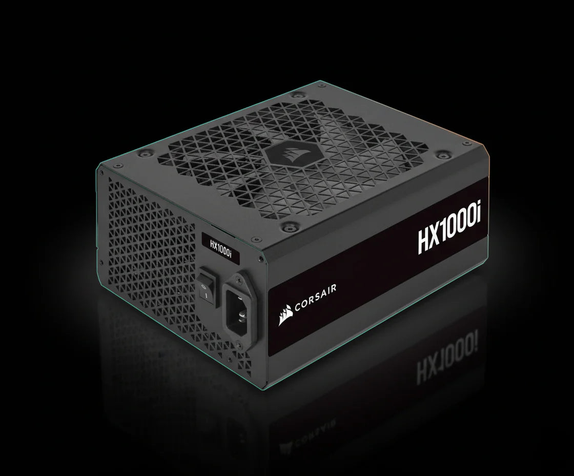 Corsair HX1000i 1000W 80+ Platinum Fully Modular ATX 3.0 PCIe 5.0 Power Supply – Black