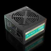 مزود طاقة Antec ATOM V550 بقدرة 550 واط – ATX –معتمد 80+