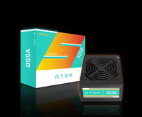 مزود طاقة Antec ATOM V550 بقدرة 550 واط – ATX –معتمد 80+