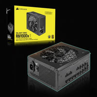 مزود طاقة Corsair RM1000x SHIFT بقدرة 1000 واط 80+ جولد فل موديلر ATX 3.0 PCIe 5.0 – مروحة 140 ملم