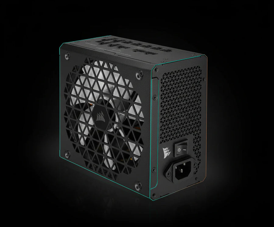 مزود طاقة Corsair RM850x SHIFT بقدرة 850 واط 80+ جولد فل موديلر ATX 3.1 PCIe 5.0 – أسود