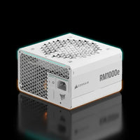 Corsair RM1000e 1000W 80+ Gold Fully Modular ATX 3.1 PCIe 5.1 Power Supply – White
