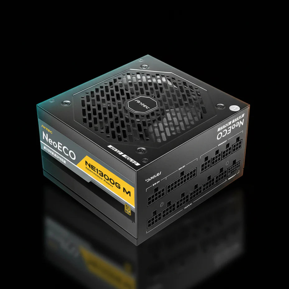 Antec NeoEco 1300G M 1300W 80+ Gold Fully Modular ATX 3.0 Power Supply – Black