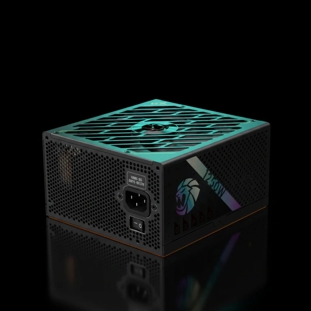 مزود طاقة GameMax GX PRO 1250G بقدرة 1250 واط 80+ جولد فل موديلر ATX 3.1 PCIe 5.1 – أسود