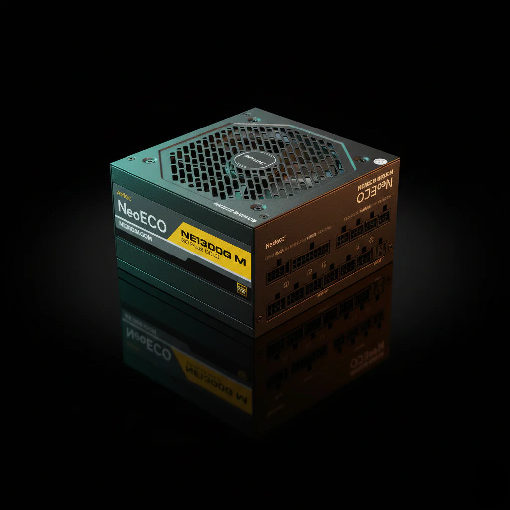Antec NE1000G M 1000W 80+ Gold Fully Modular ATX 3.1 PCIe 5.1 Power Supply – Black