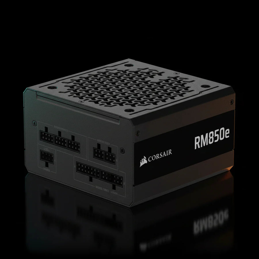 مزود طاقة Corsair RM850e بقدرة 850 واط 80+ جولد فل موديلر ATX 3.1 PCIe 5.1 – أسود