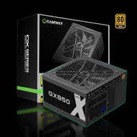 مزود طاقة GameMax GX-850 بقدرة 850 واط فل موديلر 80+ جولد ATX