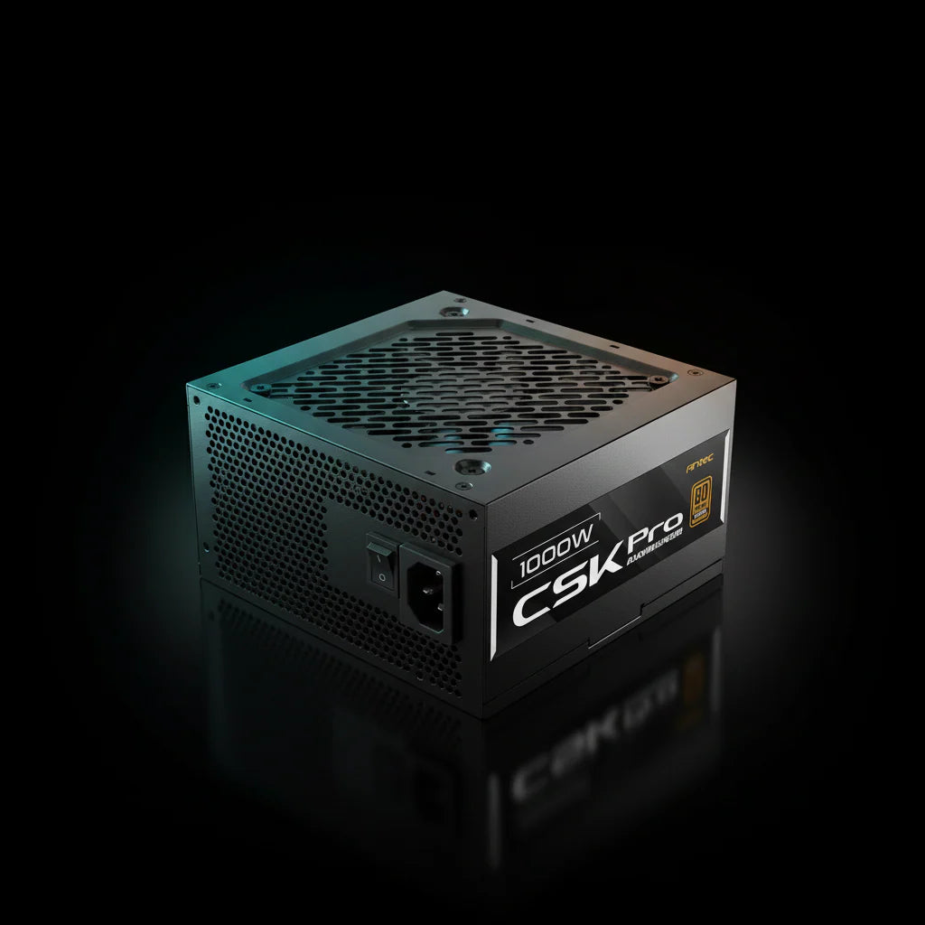 مزود طاقة Antec CSK 1000 PRO بقدرة 1000 واط ATX 3.1 شبه موديلر 80+ برونز