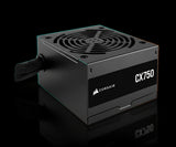 مزود طاقة Corsair CX750 بقدرة 750 واط – ATX – شهادة 80+ Bronze – غير معياري (Non-Modular)
