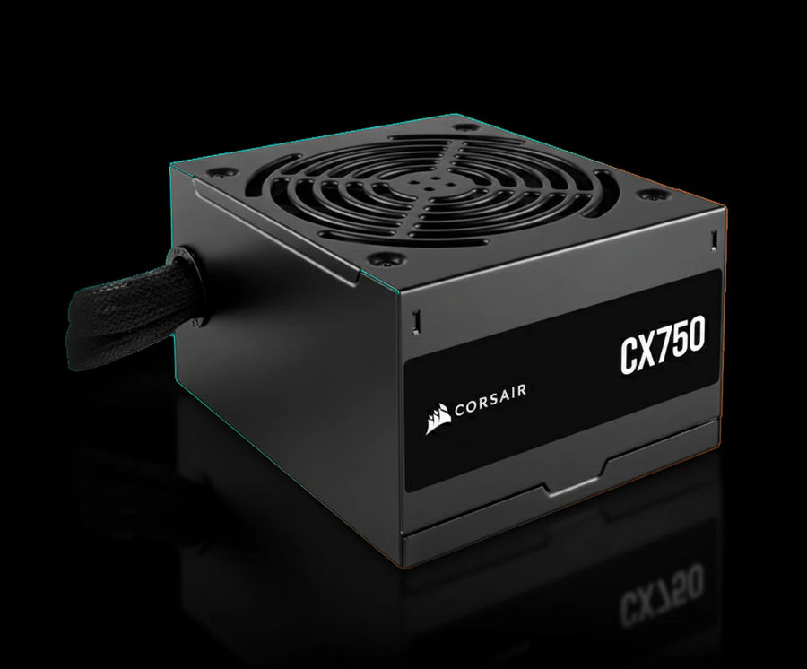 مزود طاقة Corsair CX750 بقدرة 750 واط – ATX – شهادة 80+ Bronze – غير معياري (Non-Modular)