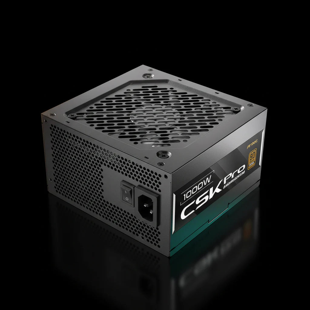مزود طاقة Antec CSK 850 PRO بقدرة 850 واط – ATX – شهادة 80+ Bronze – جاهز لمعيار ATX 3.1 – شبه معياري (Semi-Modular)