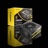 مزود طاقة Antec ATOM G850 بقدرة 850 واط – ATX – شهادة 80+ Gold – شبه معياري (Semi-Modular) – مروحة صامتة 120 مم