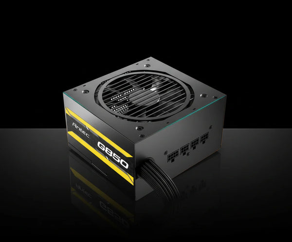 مزود طاقة Antec ATOM G850 بقدرة 850 واط – ATX – شهادة 80+ Gold – شبه معياري (Semi-Modular) – مروحة صامتة 120 مم