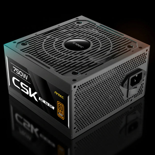 مزود طاقة Antec CSK 750 DC بقدرة 750 واط – ATX – شهادة 80+ Bronze – تقنية DC-to-DC – غير معياري (Non-Modular)