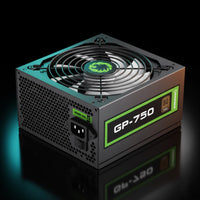 مزود طاقة GameMax GP-750 بقدرة 750 واط – ATX – شهادة 80+ Bronze – غير معياري (Non-Modular)
