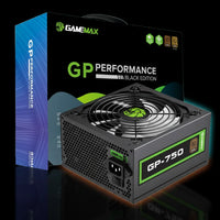 مزود طاقة GameMax GP-750 بقدرة 750 واط – ATX – شهادة 80+ Bronze – غير معياري (Non-Modular)
