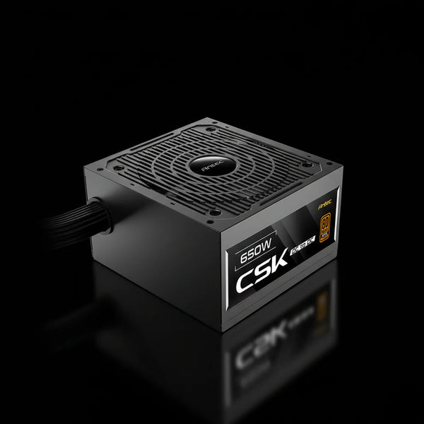 مزود طاقة Antec CSK 650 DC بقدرة 650 واط – ATX – شهادة 80+ Bronze – تقنية DC-to-DC – غير معياري (Non-Modular)