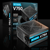 Antec ATOM V750 750W ATX Power Supply (Active PFC, 120mm Silent Fan, Non-Modular, 80+ Certified)