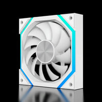 مروحة كيس GameMax FN12A-N2-W ARGB مقاس 120mm بتقنية PWM – أبيض