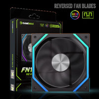 مروحة كيس GameMax FN12A-N2 مقاس 120mm – إصدار أسود
