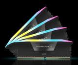ذاكرة Corsair VENGEANCE RGB بسعة 64 جيجابايت (4×16GB) DDR5 بتردد 6200MHz وتوقيت C32