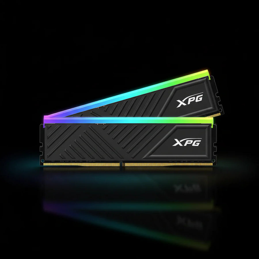ذاكرة ADATA XPG SPECTRIX D35G RGB Black بسعة 32 جيجابايت (2×16GB) DDR4 بتردد 3200 ميجاهرتز 