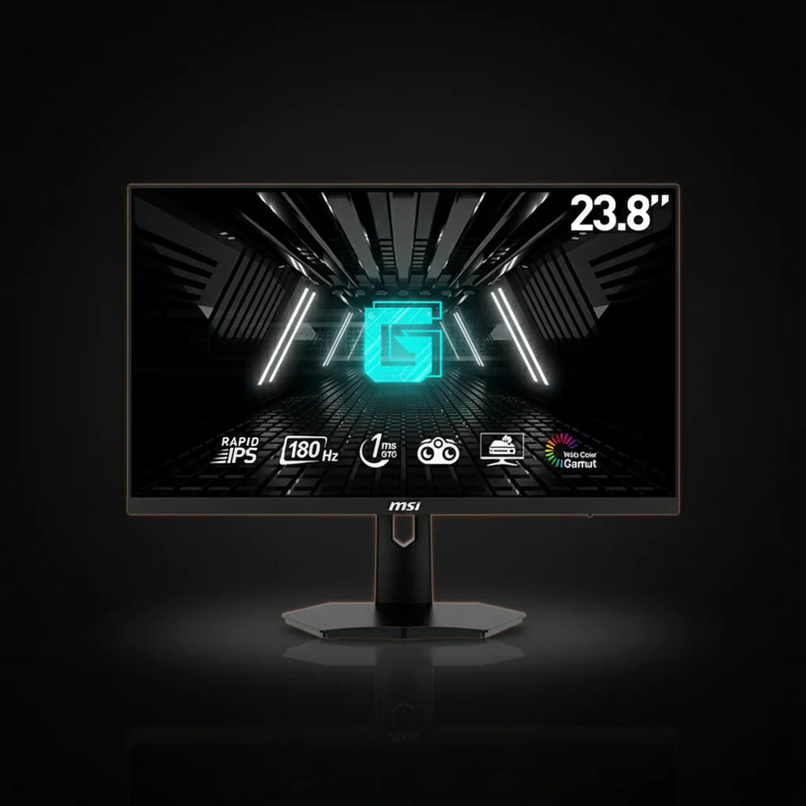 MSI G244F-E2 شاشة ألعاب 23.8 بوصة FHD Rapid IPS – 180 هرتز – 1 مللي ثانية