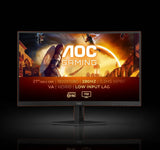 AOC C27G4ZXE شاشة ألعاب 27 بوصة منحنية FHD – 280 هرتز – 0.5 مللي ثانية