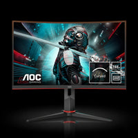 AOC 27-Inch Curved QHD VA 144Hz Gaming Monitor
