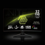 MSI MAG شاشة ألعاب 32 بوصة منحنية FHD – 250 هرتز – 1 مللي ثانية